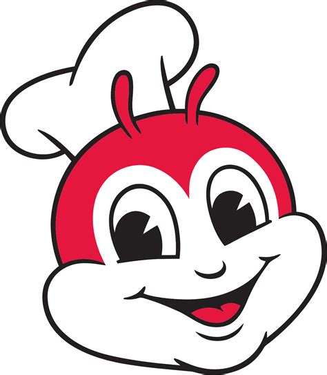 Jollibee logo in transparent PNG and vectorized SVG formats