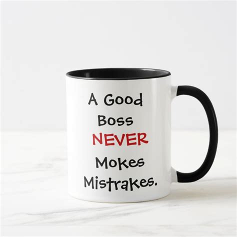 Boss Gift Mug - Funny Boss Quote | Zazzle.com