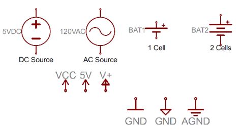 Circuit Diagram Power Supply Symbol