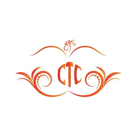 CTC Letter logo design, CTC vector logo, CTC with shape, CTC template ...