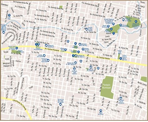 Mapas de Tuxtla-Gutiérrez