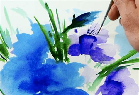 EXCLUSIVE-FLOWERS-WATERCOLOR-PAINTING-TECHNIQUES-1509 - UrArtStudio