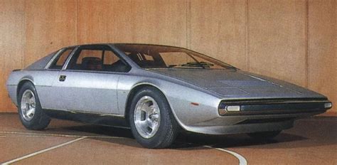 Lotus Esprit Concept (1972) - Old Concept Cars