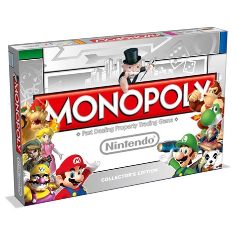 MONOPOLY - NINTENDO CHARACTERS (MARIO, LINK, DONKEY KONG) COLLECTORS ...