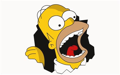 Scared Homer Wallpapers - Wallpaper Cave