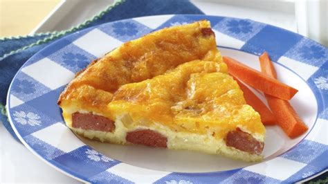 Impossibly Easy Hot Dog and Cheese Pie Recipe - BettyCrocker.com