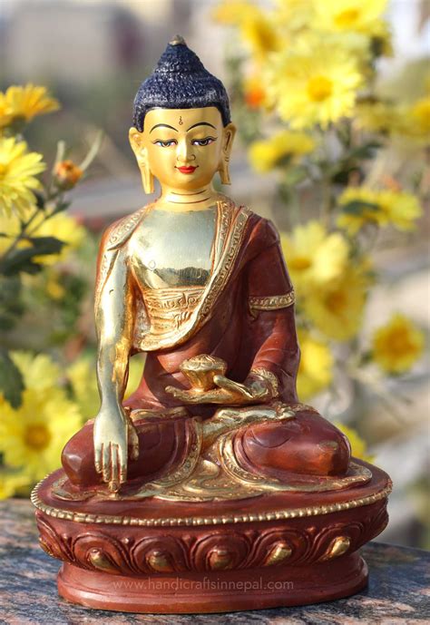 Akshobhya Buddha Statue 8 Inch - Handicrafts In Nepal