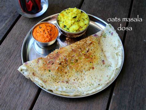 instant oats dosa recipe | oats masala dosa | oats dosa with aloo bhaji