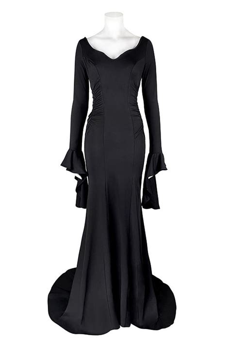 The Addams Family Morticia Addams Halloween Costume for Adults – NalaGila