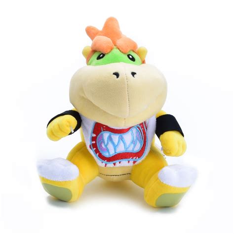 Toys & Hobbies New 7" Baby Bowser Jr Koopa Plush Toy Super Mario ...