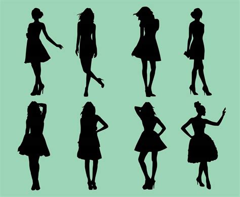 Free Woman Silhouette Vector Art & Graphics | freevector.com