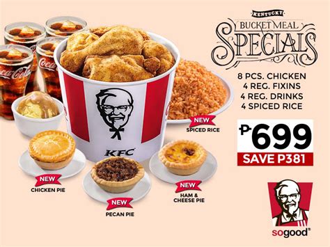 Kfc Bucket Menu With Prices