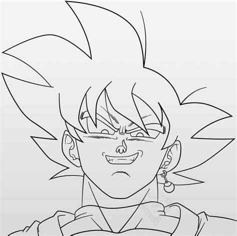 Art Black Goku Kh Màu | Goku drawing, Dragon ball painting, Dragon ball ...