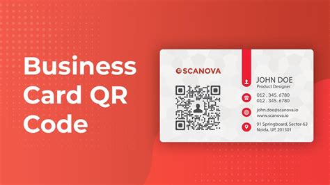 Qr Code Business Card Template – Cardtemplate.my.id