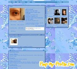 Holidays Friendster Layouts - Pimp-My-Profile.com