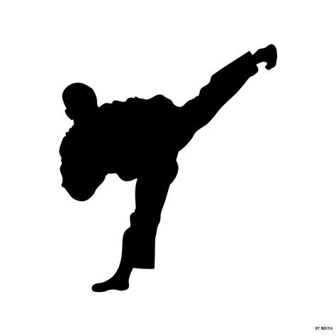 Taekwondo Kick Side Clip Art at Clker.com - vector clip art online ...