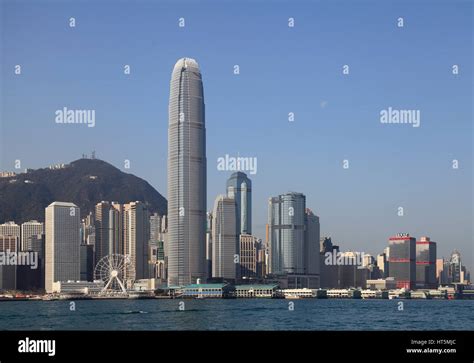 China, Hong Kong, Central district, skyline Stock Photo - Alamy