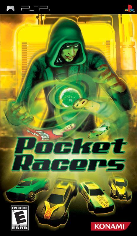 Pocket Racers (2006) PSP box cover art - MobyGames