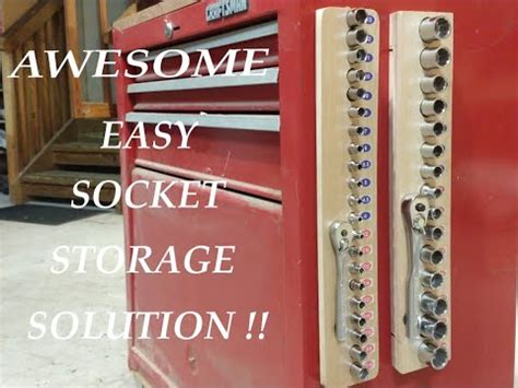 Easy DIY Socket Organizer - YouTube