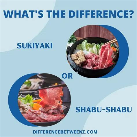 Difference between Sukiyaki and Shabu-shabu - Difference Betweenz