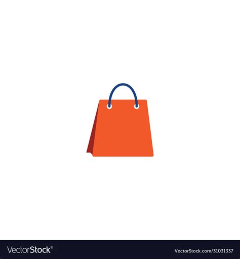 Shopping bag logo Royalty Free Vector Image - VectorStock