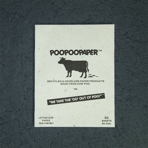 Letter Size & A4 Cow POOPOOPAPER Sheets – The POOPOOPAPER Online Store