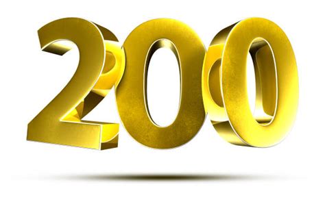 Number 200 Stock Photos, Pictures & Royalty-Free Images - iStock