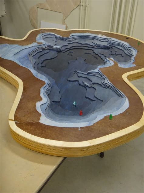 Bathymetric Book Blog: Another Sculptural Lake Map (or: the Reason I ...