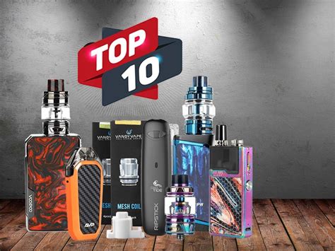 Top 10 Vape Brands in 2021 – EcigstoreUK