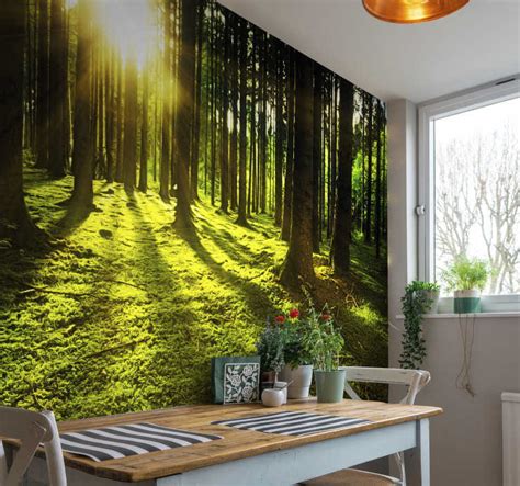 Forest tale Forest Wall Mural - TenStickers