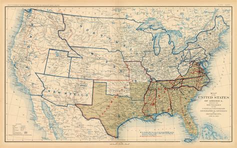 Us Civil War States Map | Hot Sex Picture