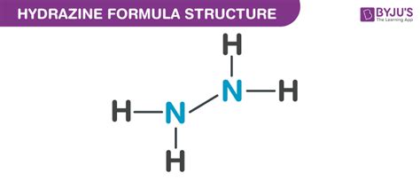 Hydrazine Formula - Chemical Formula, Structure And Properties