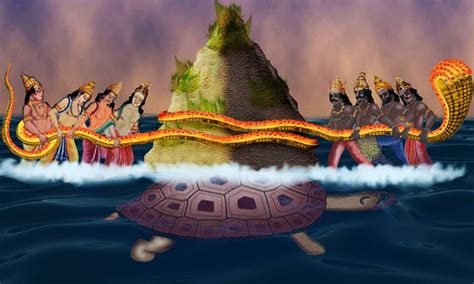 The Underlying symbolism of the Samudra Manthan