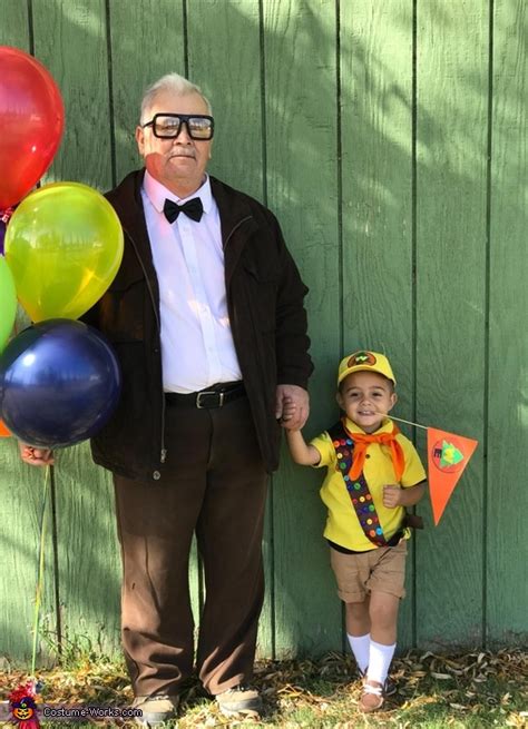 Carl and Russell from UP Costume | DIY Costumes Under $45