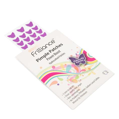 Power Boost Pimple Patches | 18 Purple Sparkly Butterflies | Pimples ...