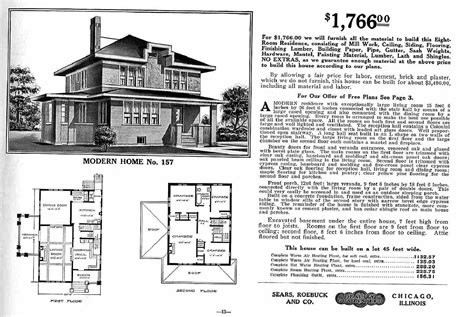 American Foursquare Catalog House Plans