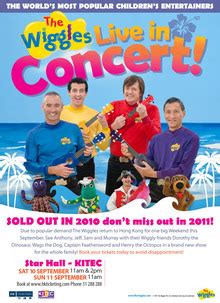 The Wiggles Tour Announcements 2024 & 2025, Notifications, Dates ...