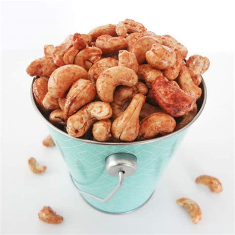 Sweet and Spicy Roasted Cashews | One Ingredient Chef