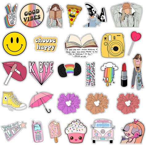 50+ cute sticker for journal to add personality to your pages