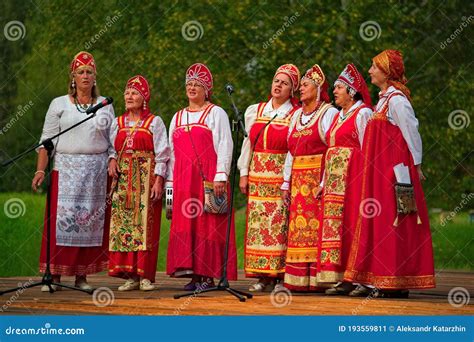 At the Siberian Festival of Folk Culture Editorial Photo - Image of ...