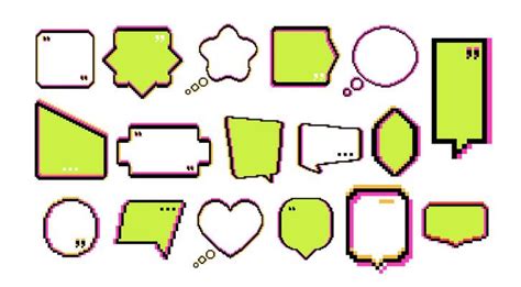 Pixel Speech Bubble Vector Art, Icons, and Graphics for Free Download