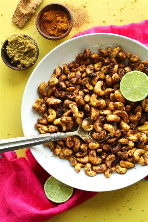 Curry Spiced Cashews | Minimalist Baker Recipes