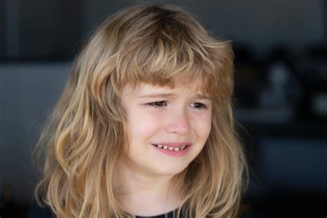 Premium Photo | Portrait of crying kid upset sad child cry kid emotions ...