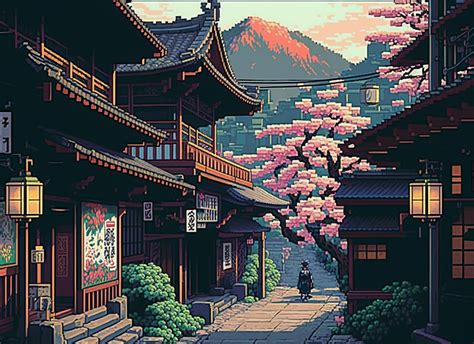 Japan pixel art 08 – Artofit