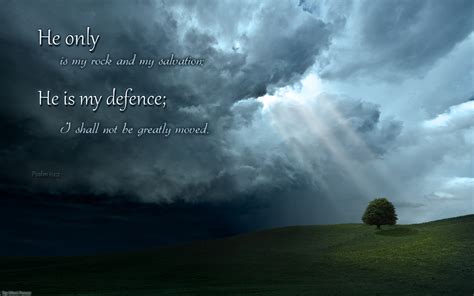 Psalm 62:2 Wallpaper - Christian Wallpapers and Backgrounds