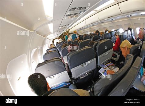 Aviation at on board Aer Lingus A320 Stock Photo - Alamy