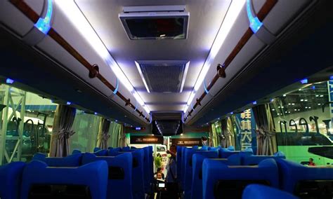 Modern Bus Interior Trim Interior Design S6127 With Luggage Rack For 10 ...