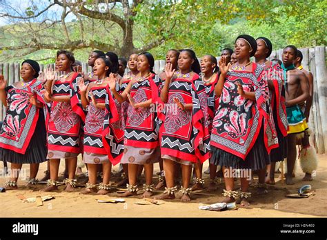 Swazi cultural village hi-res stock photography and images - Alamy