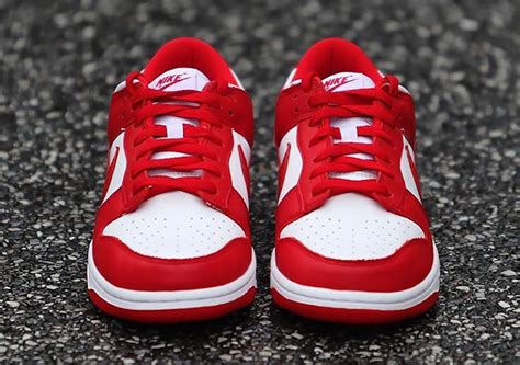 Nike Dunk Low University Red White CU1727-100 | SneakerNews.com