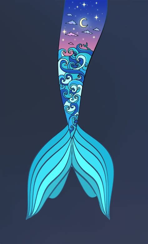 mermaid tail *ocean* Art Print by Vita G | Mermaid wallpapers, Mermaid ...